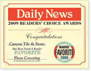 Favorite Home Design Store - Daily News Readers Choice Award - 2009